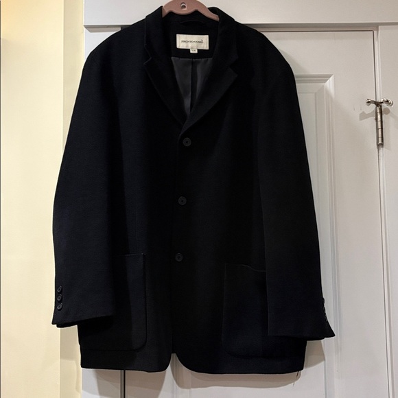 PRONTO UOMO MENS COAT large. Black - Picture 14 of 14